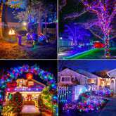 4-Pack Solar String Lights – Waterproof Outdoor Fairy Lights with 8 Modes ✨🌿